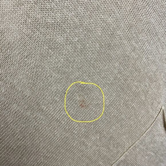 Eileen Fisher Pale Yellow Linen Cardigan - Picture 5 of 8